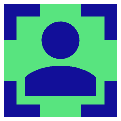 User Profile Focus Icon from Sharp Pop Set