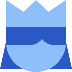 User Queen Crown Icon from Sharp Flat Set