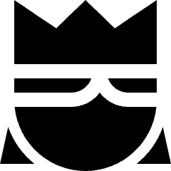 User Queen Crown Icon from Sharp Solid Set