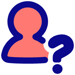 User Question Query Icon from Plump Pop Set