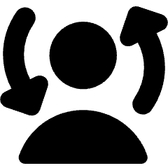 User Refresh Sync Icon from Micro Solid Set