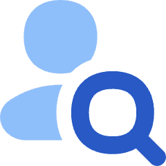 User Search 2 Icon from Flex Flat Set