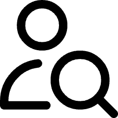 User Search 2 Icon from Core Line Set