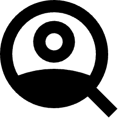 User Search Icon from Sharp Remix Set