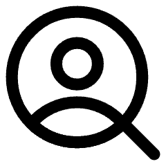 User Search Icon from Core Line Set