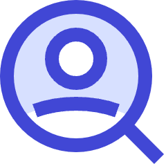 User Search Icon from Sharp Duo Set