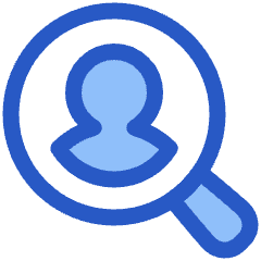 User Search Icon from Plump Duo Set
