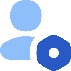 User Setting Bolt Nut Icon from Flex Flat Set