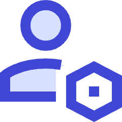 User Setting Bolt Nut Icon from Sharp Duo Set