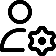 User Setting Gear Icon from Core Line Set