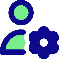 User Setting Gear Icon from Core Pop Set