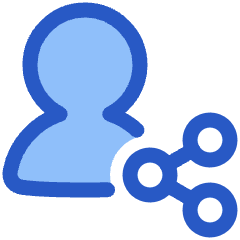 User Share Icon from Plump Duo Set