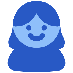 User Single Neutral Female Icon from Plump Flat Set