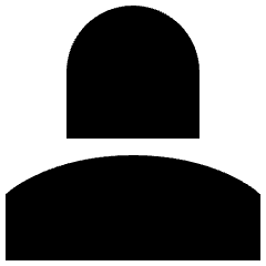 User Single Neutral Female Icon from Sharp Solid Set