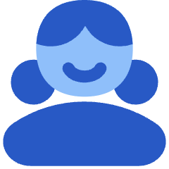 User Single Neutral Female Icon from Flex Flat Set