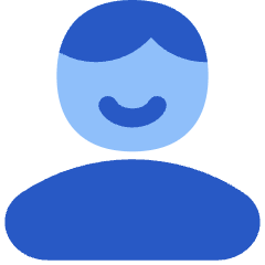 User Single Neutral Male Icon from Flex Flat Set