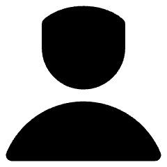 User Single Neutral Male Icon from Core Solid Set