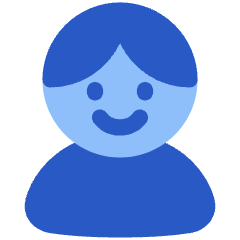 User Single Neutral Male Icon from Plump Flat Set