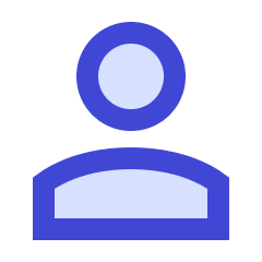 User Solo Icon from Sharp Duo Set
