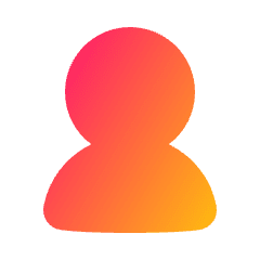 User Solo Icon from Plump Gradient Set