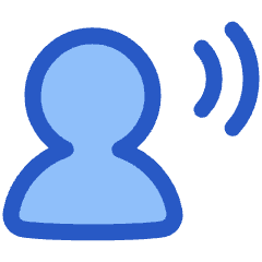 User Speaking Icon from Plump Duo Set