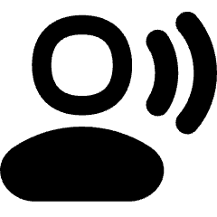User Speaking Icon from Flex Remix Set