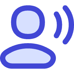 User Speaking Icon from Flex Duo Set