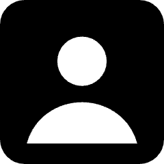 User Square Icon from Micro Solid Set