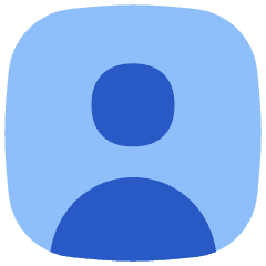 User Square Single Icon from Flex Flat Set