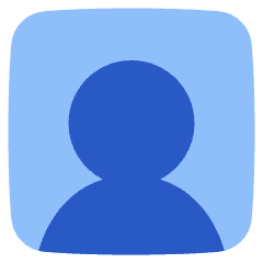User Square Single Icon from Plump Flat Set
