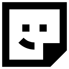 User Sticker Square Icon from Sharp Remix Set