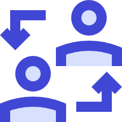 User Switch Account Icon from Sharp Duo Set