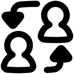 User Switch Account Icon from Plump Remix Set