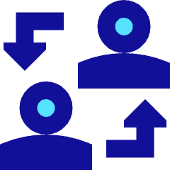 User Switch Account Icon from Sharp Pop Set