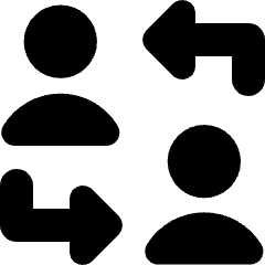 User Sync Icon from Micro Solid Set