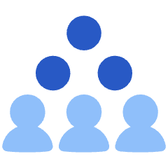 User Team Community Icon from Plump Flat Set