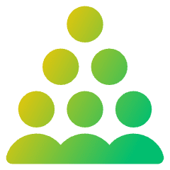User Team Community Icon from Core Gradient Set