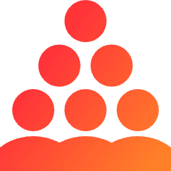 User Team Community Icon from Sharp Gradient Set