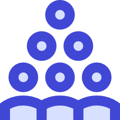User Team Community Icon from Sharp Duo Set
