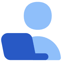 User Work Laptop Icon from Flex Flat Set