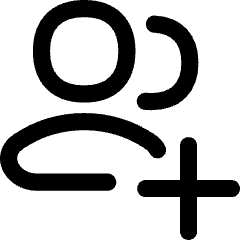 Users Group Add Icon from Flex Line Set