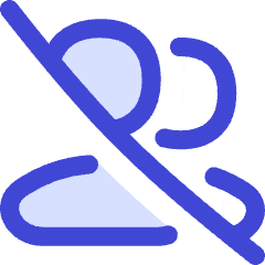 Users Group Off Icon from Flex Duo Set