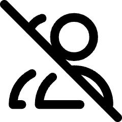 Users Group Off Icon from Core Line Set