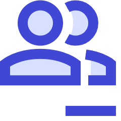 Users Group Remove Icon from Sharp Duo Set