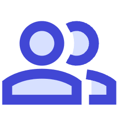 Users Group Solo Icon from Sharp Duo Set
