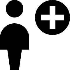 User Add Icon from Nova Solid Set
