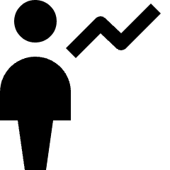 User Dashboard Statistic Icon from Nova Solid Set