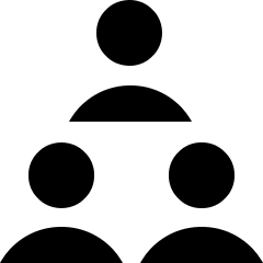 User Group Icon from Nova Solid Set