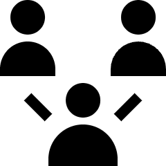 User Hierachy_1 Icon from Nova Solid Set