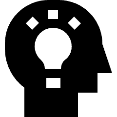 User Idea 1 Icon from Nova Solid Set